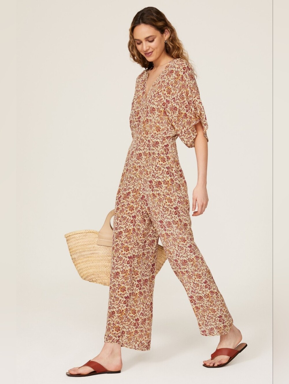 Vanessa Bruno Lelie Floral Jumpsuit